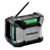 Metabo R 12-18 BT 12V / 18V Li-Ion Accu Bouwradio Met Bluetooth - Werkt Op Netstroom & Accu - 600777850