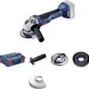 Bosch GWS 18V-10 18V Li-Ion Accu Haakse Slijper Body In L-Boxx - 125mm - Koolborstelloos