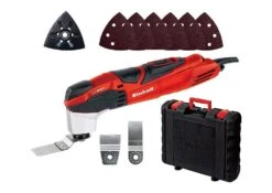 Nieuwkomers 4 Einhell TE-MG 200 CE Multitool + 9 Delige Accessoireset In Koffer - 200W - 4465040