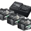 HiKOKI UC18YSL3WB3 36V Li-Ion MultiVolt Li-Ion Accu Starterset (3x 8,0Ah) Incl. Lader