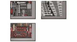 Gedore RED R21010004 129-delige Gereedschapset In CT Modules