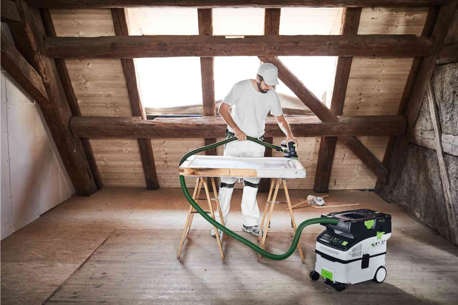 Festool CTMC MIDI I-Basic 36V (2x18V) Li-Ion Accu Stofzuiger Body - M-klasse - 3100l/min - 577067 3 Festool CTMC MIDI I-Basic 36V (2x18V) Li-Ion Accu Stofzuiger Body - M-klasse - 3100l/min - 577067 - Afbeelding 3