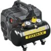 Stanley DST101/8/6 Compressor - 0,75kW - 8 Bar - 6L - 105L/min - Olievrij - Euro