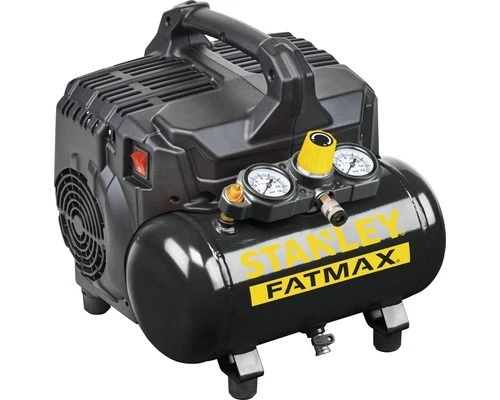 Stanley DST101/8/6 Compressor - 0,75kW - 8 Bar - 6L - 105L/min - Olievrij - Euro 1 Stanley DST101/8/6 Compressor - 0,75kW - 8 Bar - 6L - 105L/min - Olievrij - Euro
