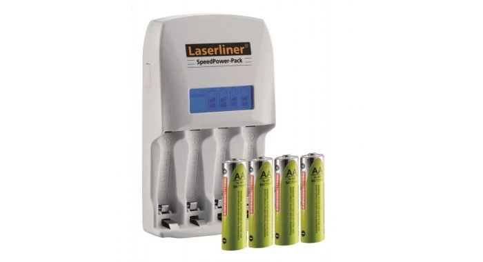 Laserliner SpeedPowerPack Snellaadtoestel Incl 4x AA NiMH-batterij - Oplaadbaar - 039.901A 1 Laserliner SpeedPowerPack Snellaadtoestel Incl 4x AA NiMH-batterij - Oplaadbaar - 039.901A