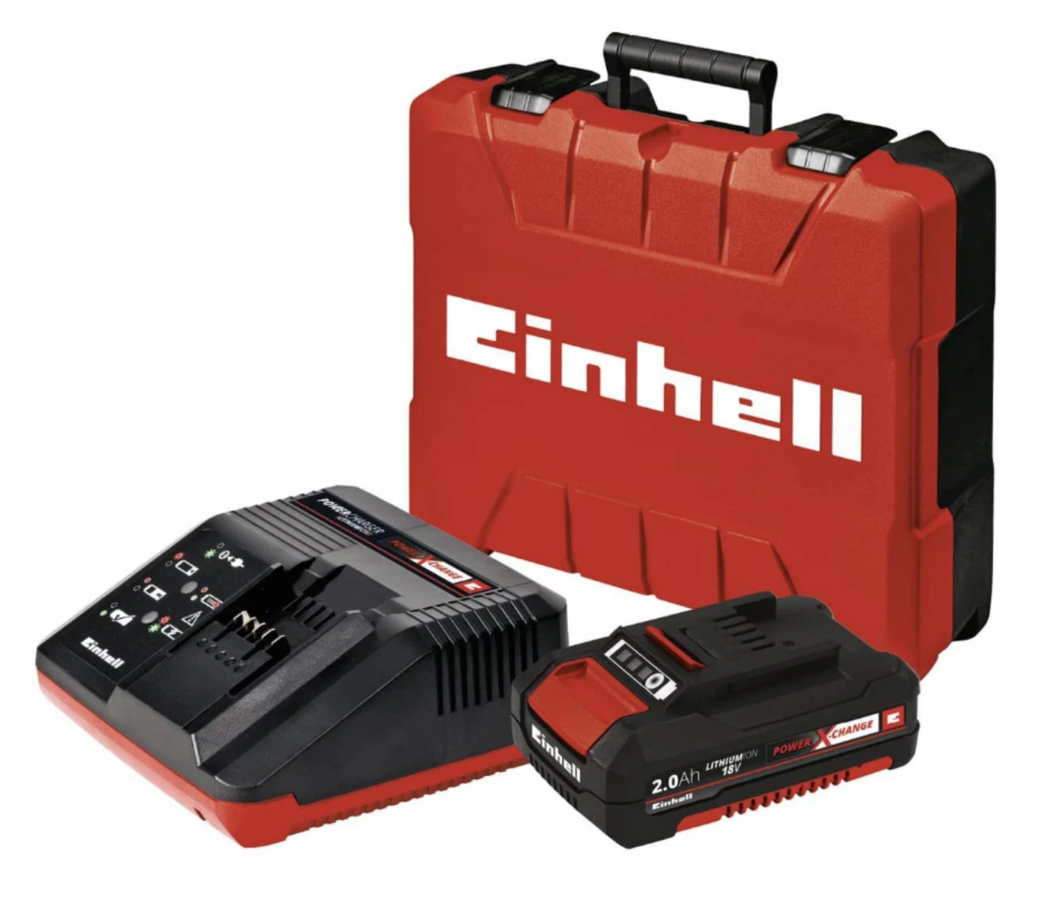 Einhell TE-CD 18/48 Li-i Kit 18V Li-Ion Accu Klopboor-/Schroefmachine Set (2x 2,0Ah Accu) In Koffer - 4513935 4 Einhell TE-CD 18/48 Li-i Kit 18V Li-Ion Accu Klopboor-/Schroefmachine Set (2x 2,0Ah Accu) In Koffer - 4513935 - Afbeelding 4
