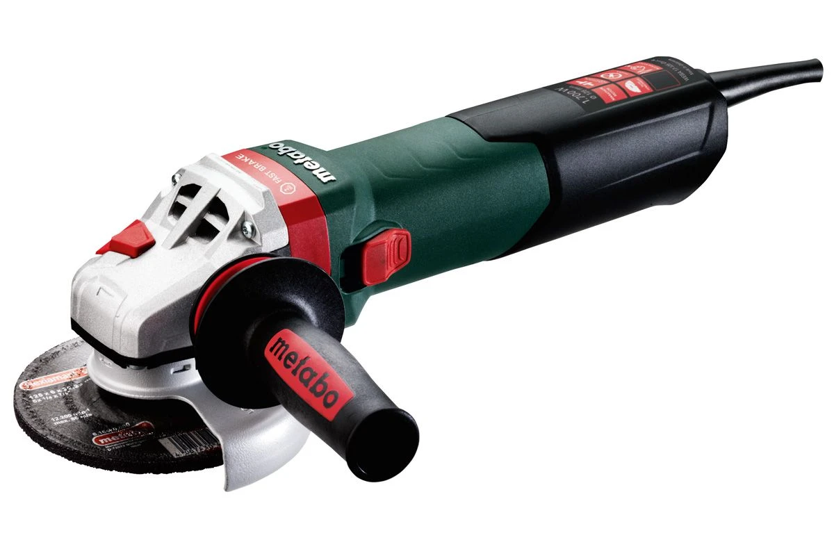 Metabo WEBA 17-125 QUICK Haakse Slijper - 1700W - 125mm - Schijfrem - 600514000 1 Metabo WEBA 17-125 QUICK Haakse Slijper - 1700W - 125mm - Schijfrem - 600514000