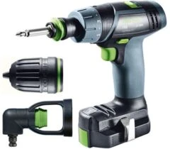 Festool TXS 2,6-Set 10,8V Li-Ion Accu Schroefboormachine Set (2x 2,6Ah) In Systainer - 16Nm - 12mm - 576102