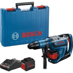 Bosch GBH 18V-45 C 18V Li-Ion Accu BiTurbo SDS-max Combihamer Set (2x 12Ah) In Koffer - 12,5 J - 0611913002