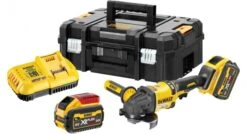 DeWALT DCG418X2-QW 54V Li-ion FlexVolt Accu Haakse Slijper Set (2x 9.0Ah) - 125mm