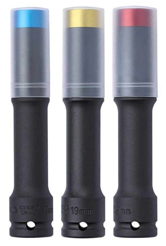 Sonic 300312 Power-krachtdopset 1/2'' 6-kant Extra Lang - 3 Delig 1 Sonic 300312 Power-krachtdopset 1/2'' 6-kant Extra Lang - 3 Delig