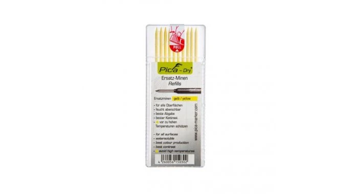 Pica 4032 Dry Navulling - Geel (10st) 1 Pica 4032 Dry Navulling - Geel (10st)
