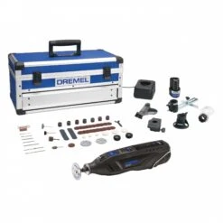Dremel 8260-5/65 12V Li-ion Multitool Set (2x3.0Ah) In Aluminium Koffer + 65 Acc - Koolborstelloos - F0138260JF