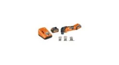 Fein AMM300 Multimaster Start 12V Li-ion Accu Multitool Set (2x 3.0Ah) + 3 Zaagbladen In Koffer - 71293261000