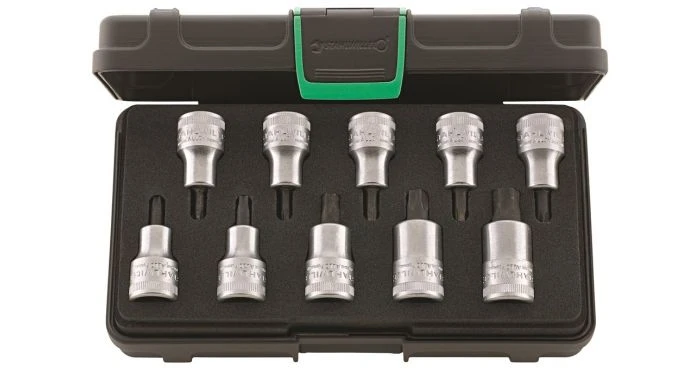Stahlwille 54TX/10K 10-delige Dopbitset - Torx - 1/2" - 96032005 1 Stahlwille 54TX/10K 10-delige Dopbitset - Torx - 1/2" - 96032005