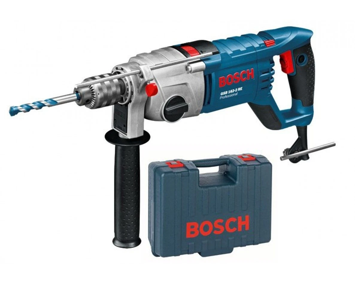 Bosch GSB 162-2 RE Klopboormachine In Koffer - 1500W - 060118B000 1 Bosch GSB 162-2 RE Klopboormachine In Koffer - 1500W - 060118B000