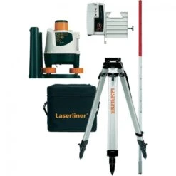 Laserliner BeamControl-Master 120 Set Rotatielaser Incl. Statief En Ontvanger - 120m - 026.04.00A