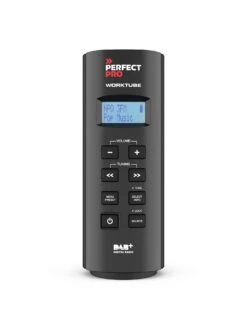 Perfectpro WORKTUBE NiMH 12V Accu Compacte Bouwardio - DAB+ - Werkt Op Netstroom & Batterijen