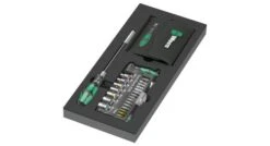 Wera 05150150001 9750 57-delige Kraftform Kompakt En Tool-Check PLUS Set In Schuimstof Inleg