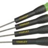 Stanley STHT0-62630 4-delige Precisie Schroevendraaierset - T6 / T7 / T8 / T9 (Torx)