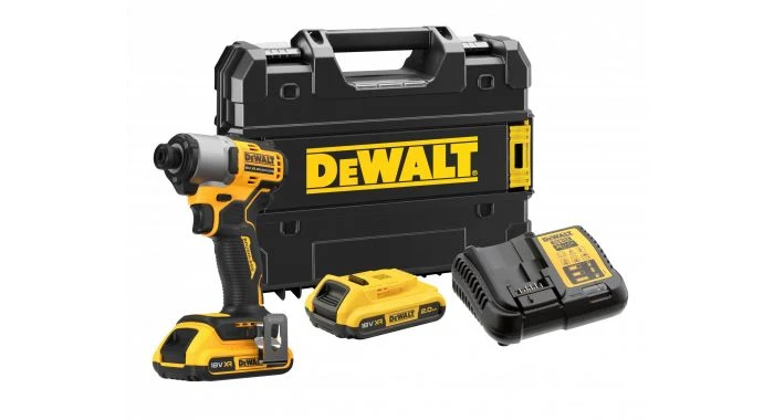 DeWALT DCF840D2T-QW 18V Li-ion XR Accu Slagschroevendraaier Set (2x 2.0Ah) In TSTAK Koffer - Koolborstelloos 1 DeWALT DCF840D2T-QW 18V Li-ion XR Accu Slagschroevendraaier Set (2x 2.0Ah) In TSTAK Koffer - Koolborstelloos