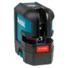 Makita SK105DZ 10,8V Li-Ion Accu Kruislijnlaser Body In Tas - Zelfnivellerend - Rood - 25m