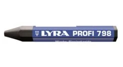 Lyra 4880099 Wasmerkkrijt Profi 798 - Zwart (12st)