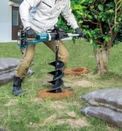 Makita DDG460T2X7 2x18V Li-Ion Accu Grondboor Set (2x 5,0Ah) Incl. Adapters - 150mm - Koolborstelloos -Makita || Bosch || Stanley Verkoop 567e5a2a886d60b4cbf009aeec6c0ada