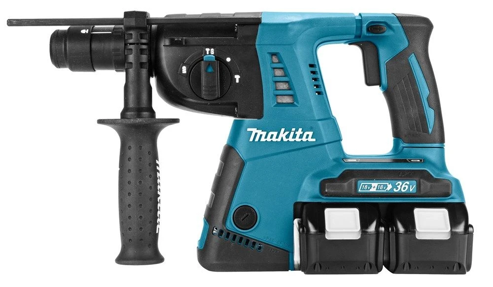 Makita DHR264RM2 36V (2x 18V) Li-Ion Accu SDS-plus Combihamer Set (2x 4.0Ah Accu) In Koffer - 2,5J 1 Makita DHR264RM2 36V (2x 18V) Li-Ion Accu SDS-plus Combihamer Set (2x 4.0Ah Accu) In Koffer - 2,5J