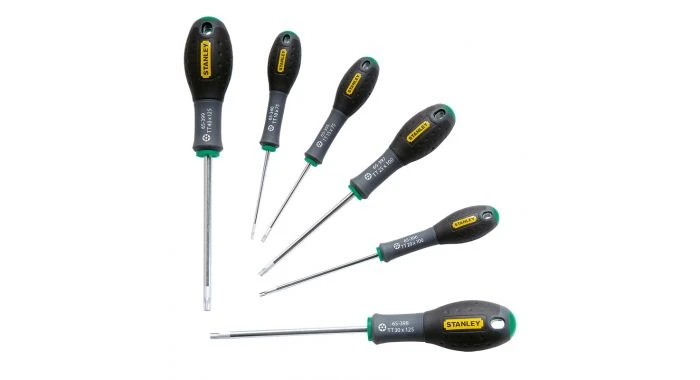 Stanley 0-65-099 6 Delige Schroevendraaierset - Torx 1 Stanley 0-65-099 6 Delige Schroevendraaierset - Torx