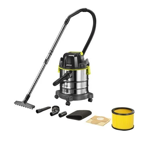 Ryobi R18WDV-0 18V Li-Ion Accu Nat-/droogzuiger Body - 1400l/min 1 Ryobi R18WDV-0 18V Li-Ion Accu Nat-/droogzuiger Body - 1400l/min