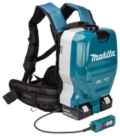 Makita DVC261TX11 2x18V Li-Ion Accu Rugstofzuiger Set (2x 5,0Ah) Incl. Accessoires - 120m³/uur - Koolborstelloos -Makita || Bosch || Stanley Verkoop 5a416b125008495bac935ab7101f5ba8