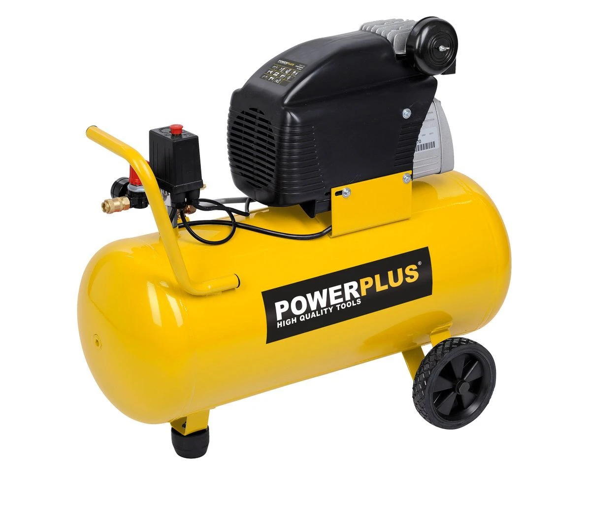 Powerplus POWX1760 Compressor - 1500W - 50L - Olie 3 Powerplus POWX1760 Compressor - 1500W - 50L - Olie - Afbeelding 3