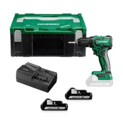 HiKOKI DS18DD 18V Li-Ion Accu Schroefboormachine Set (2x 1,5Ah) In HSC - 55Nm - Koolborstelloos