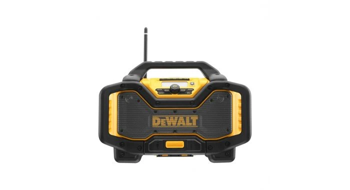 DeWALT DCR027 18V Li-Ion Accu DAB+ Bouwradio Met Oplaadfunctie - Werkt Op Netstroom & Accu - DCR027-QW 1 DeWALT DCR027 18V Li-Ion Accu DAB+ Bouwradio Met Oplaadfunctie - Werkt Op Netstroom & Accu - DCR027-QW