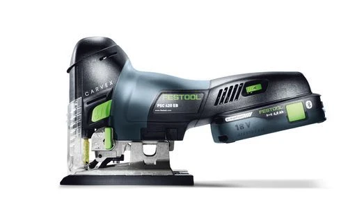 Festool CARVEX PSC 420 HPC4,0 EBI-Set 18V Li-Ion Accu Decoupeerzaagmachine Set (1x 4,0Ah) In Systainer - 120mm - 576523 2 Festool CARVEX PSC 420 HPC4,0 EBI-Set 18V Li-Ion Accu Decoupeerzaagmachine Set (1x 4,0Ah) In Systainer - 120mm - 576523 - Afbeelding 2