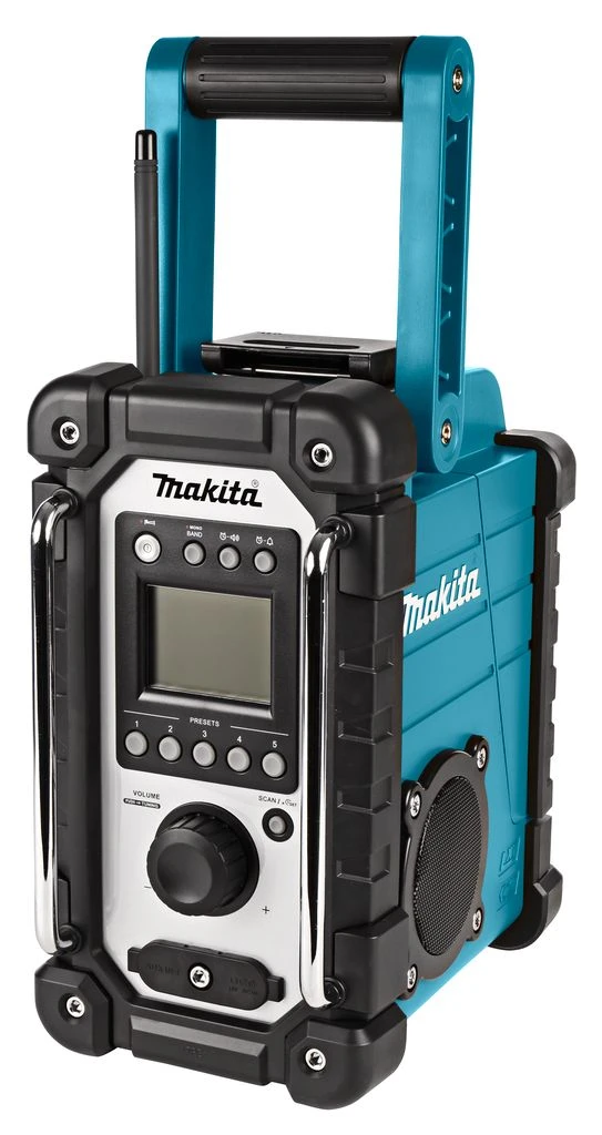 Makita DMR107 7.2-18V Li-Ion Accu Bouwradio - Werkt Op Netstroom & Accu 3 Makita DMR107 7.2-18V Li-Ion Accu Bouwradio - Werkt Op Netstroom & Accu - Afbeelding 3