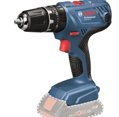 Bosch GSB 18 V-21 18V Li-Ion Accu Klopboor-/schroefmachine Set (2x 2.0Ah Accu) In L-Boxx - 06019H1107 2 Bosch GSB 18 V-21 18V Li-Ion Accu Klopboor-/schroefmachine Set (2x 2.0Ah Accu) In L-Boxx - 06019H1107 - Afbeelding 2