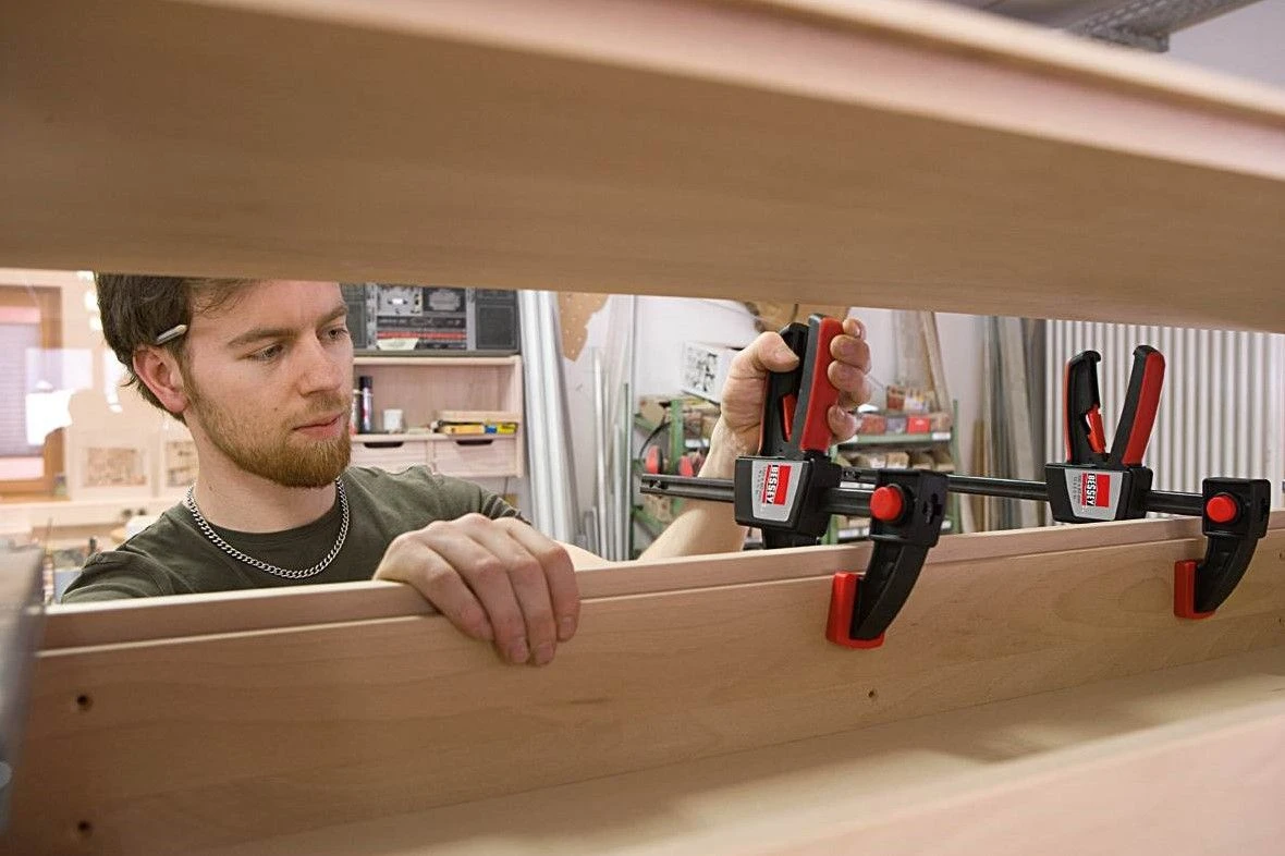 Bessey EZS158 Eenhands Lijmtang - 150 X 80mm 4 Bessey EZS158 Eenhands Lijmtang - 150 X 80mm - Afbeelding 4