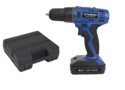 Hyundai 56112 14,4V Li-Ion Accu Boor-/schroefmachine Set (1x 1.3Ah Accu) In Koffer