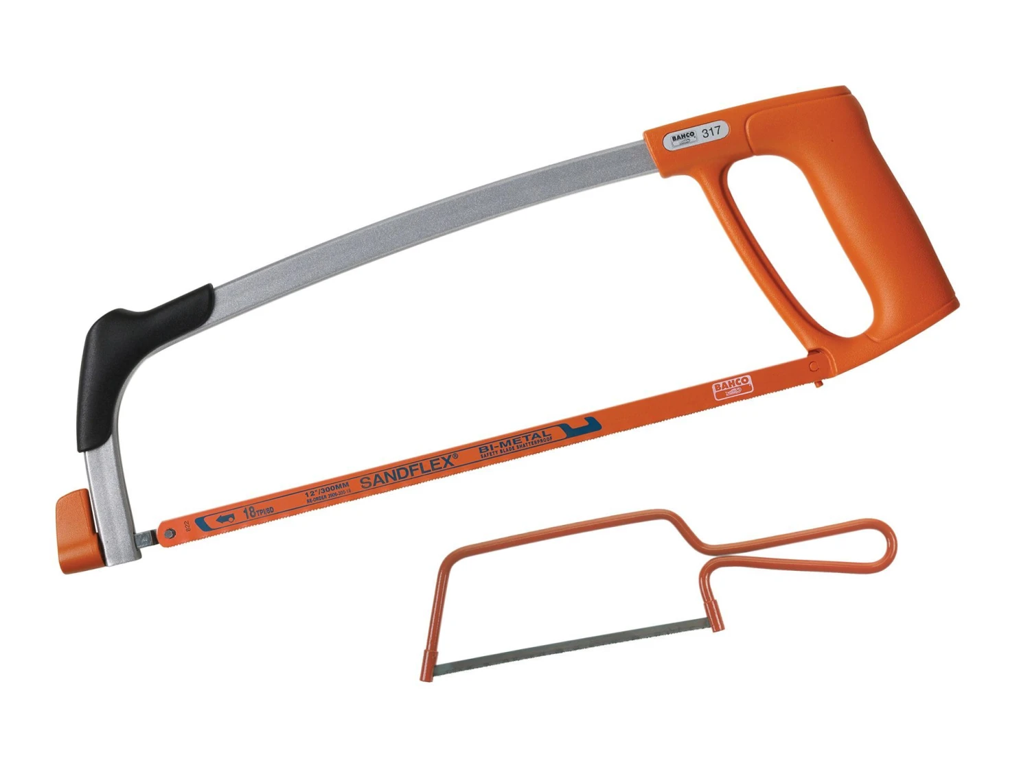 Bahco HACKSAW 317 Metaal Beugelzaag + Bahco 239 Metaal Beugelzaag 1 Bahco HACKSAW 317 Metaal Beugelzaag + Bahco 239 Metaal Beugelzaag