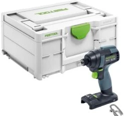 Festool TID 18-Basic 18V Li-Ion Accu Slagschroevendraaier Body In Systainer - 180Nm - 8x220mm – Koolborstelloos + Festool BOX BB-MIX 10 Delige Bitset - PH1/2 - PZ1/3 - SZ0,8x5,5 - TX15-30 -Makita || Bosch || Stanley Verkoop 6c57cf3f9251896d6fd5447fe7d2d2bc