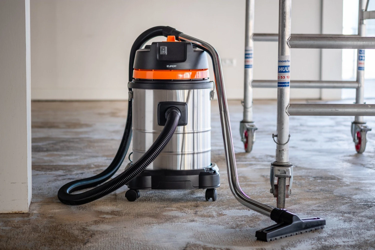 Eurom Force 1240 Bouwstofzuiger - 1200W - 40L 2 Eurom Force 1240 Bouwstofzuiger - 1200W - 40L - Afbeelding 2