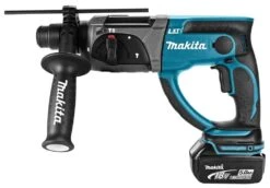 Makita DHR202RTJ 18V Li-Ion Accu SDS-plus Combihamer Set (2x 5.0Ah Accu) In Mbox - 2J