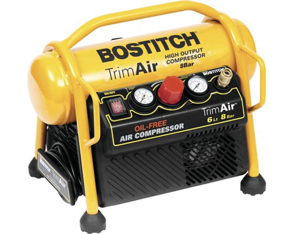 Bostitch MRC6-E Compressor - 1100W - 8 Bar - 6L 1 Bostitch MRC6-E Compressor - 1100W - 8 Bar - 6L