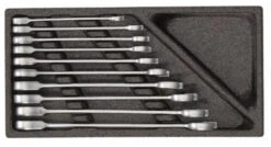 Gedore RED R22150003 10-delige Ringratel-steeksleutelset - 8 -19mm - 3301702