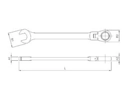 Sonic 601218 Ratelringsteeksleutelset Flexibel 12-kant In Etui - 12 Delig -Makita || Bosch || Stanley Verkoop 6f140f03417723da48de24e24cd71a57