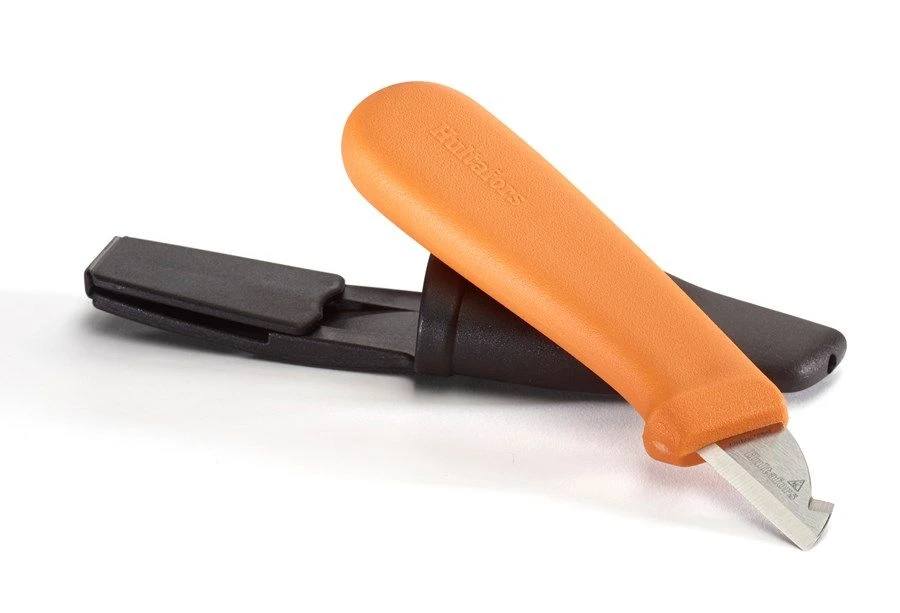 Hultafors ELK Elektriciensmes Inclusief Draagholster - 158 Mm - Voor Rechtshandigen - 380030 1 Hultafors ELK Elektriciensmes Inclusief Draagholster - 158 Mm - Voor Rechtshandigen - 380030