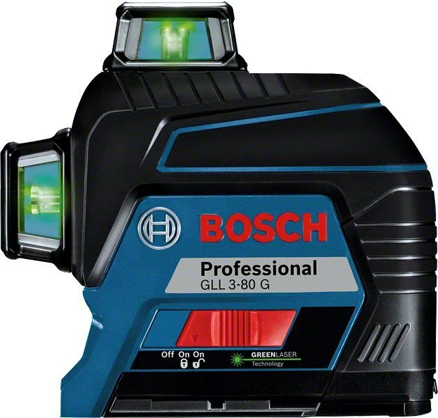 Bosch GLL 3-80 G Kruislijnlaser In Opbergetui In Koffer - 30 - 120 M - 0601063Y00 8 Bosch GLL 3-80 G Kruislijnlaser In Opbergetui In Koffer - 30 - 120 M - 0601063Y00 - Afbeelding 8