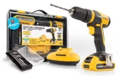Powerplus POWXB10060 20V Li-Ion Accu Klopboormachine Set (1x 2.0Ah Accu) In Koffer - Koolborstelloos